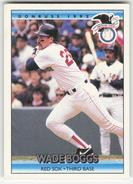 Wade Boggs #23 Donruss Baseball Non-Foil English
