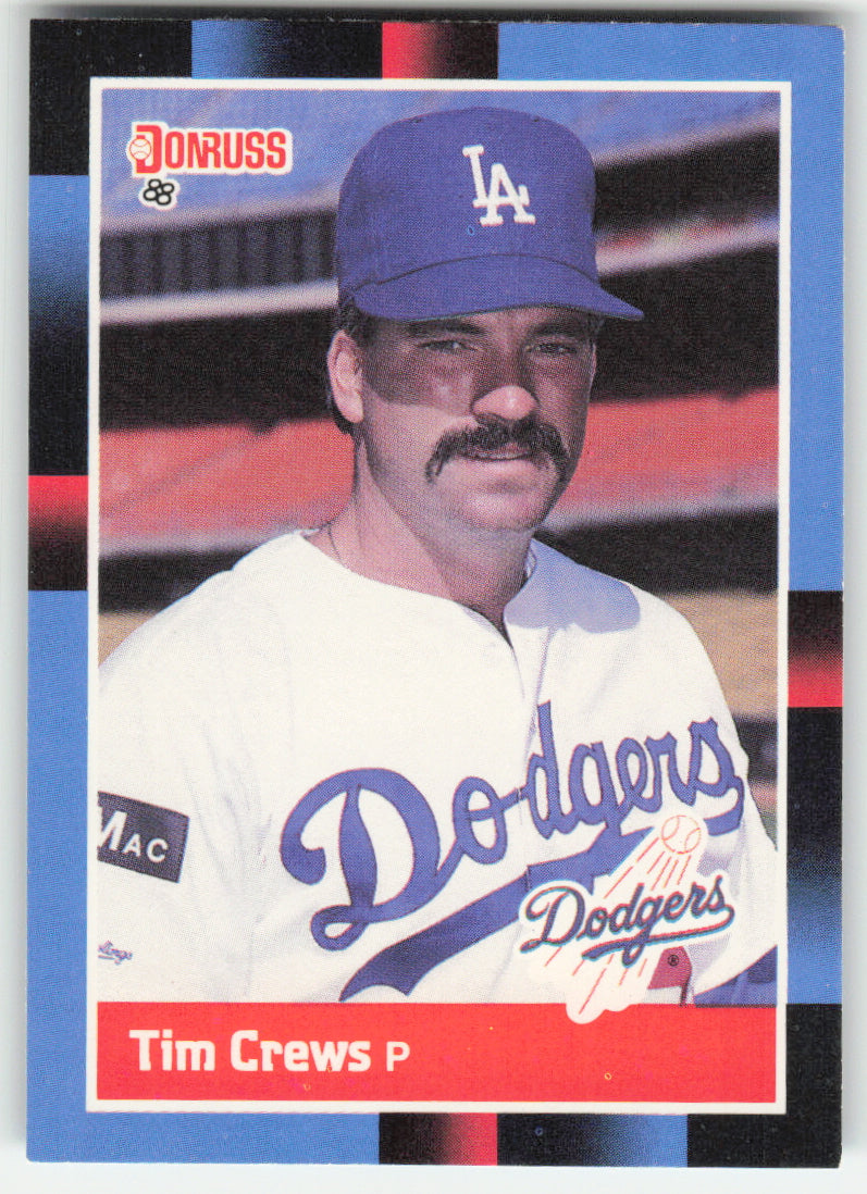 Tim Crews #464/660 Donruss Baseball Non-Foil English