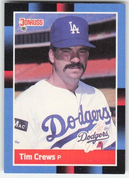 Tim Crews #464/660 Donruss Baseball Non-Foil English