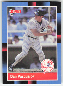 Dan Pasqua #463 Donruss Baseball Non-Foil English