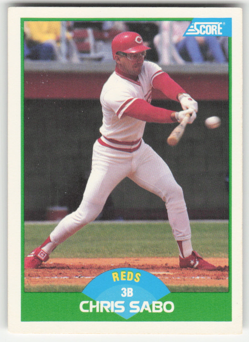 Chris Sabo #104 Score Baseball Non-Foil English