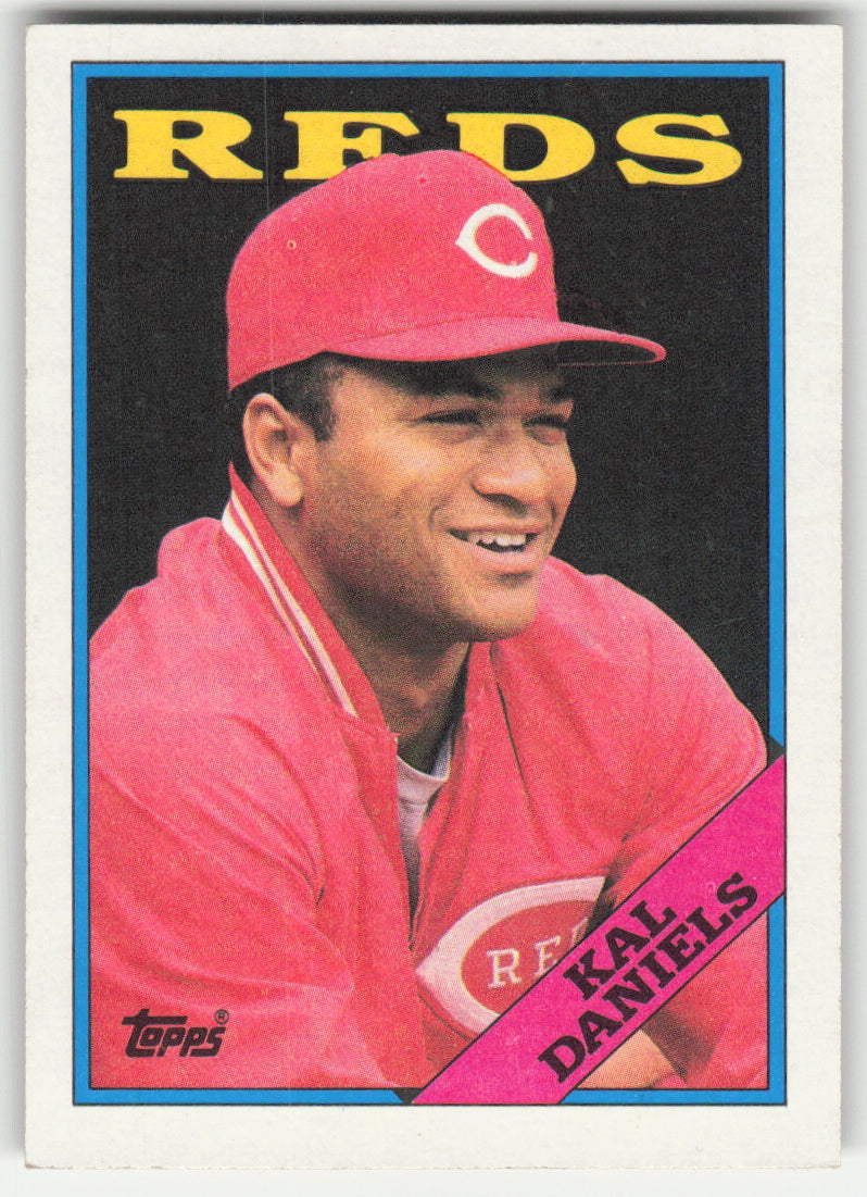 Kal Daniels #622/792 Topps Baseball Non-Foil English
