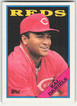 Kal Daniels #622/792 Topps Baseball Non-Foil English