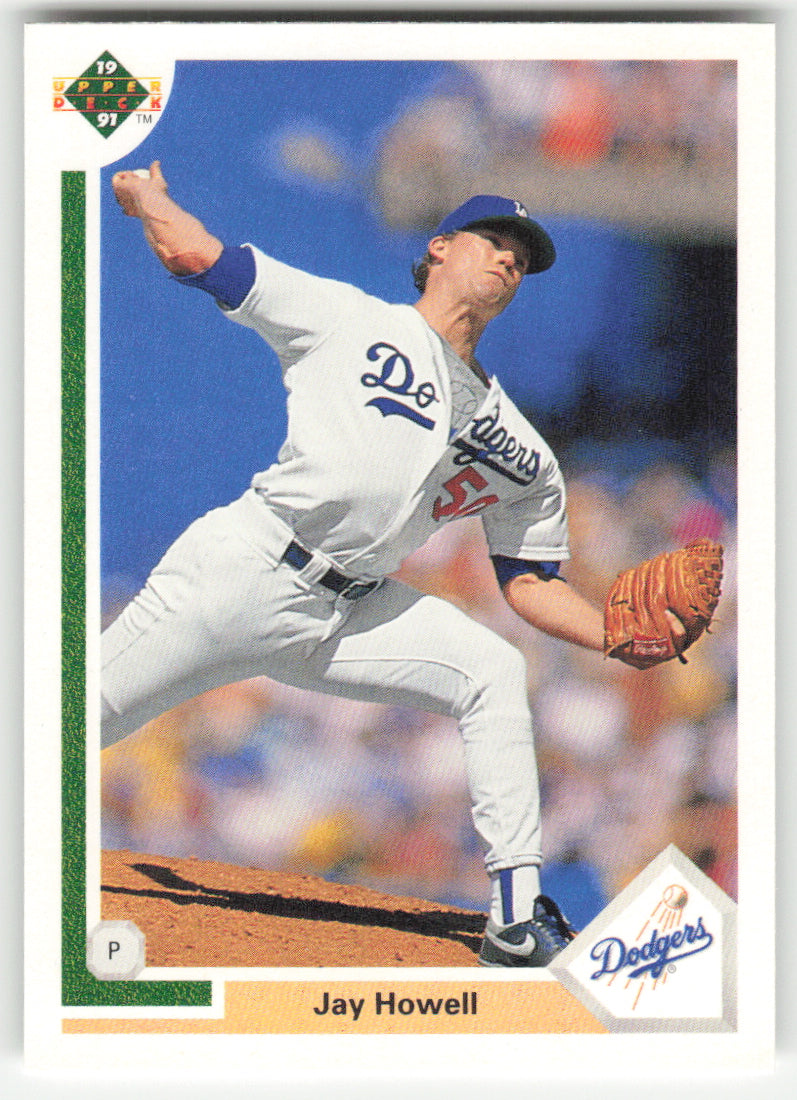 Jay Howell #558/800 Upper Deck Baseball Non-Foil English