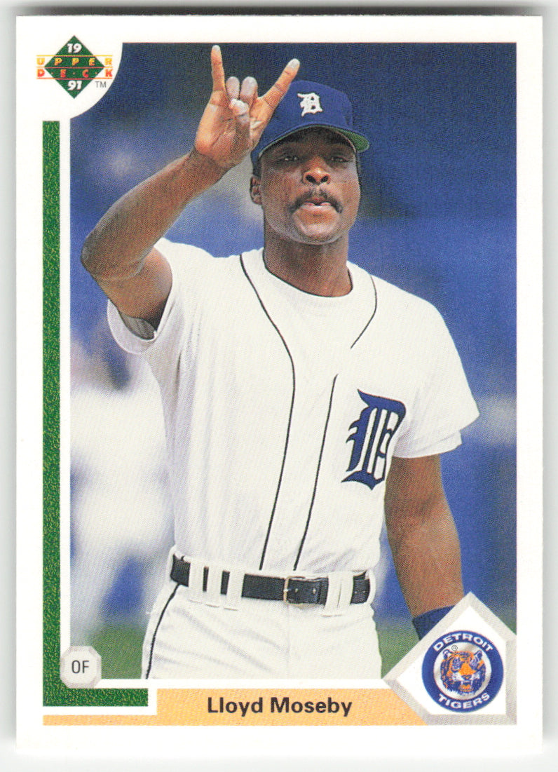 Lloyd Moseby #559/800 Upper Deck Baseball Non-Foil English