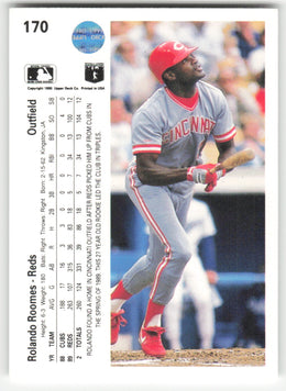 Rolando Roomes #170/800 Upper Deck Baseball Non-Foil English