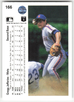 Gregg Jefferies #166/800 Non-Foil