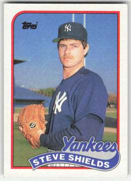 Steve Shields #484/792 Topps Baseball Non-Foil English