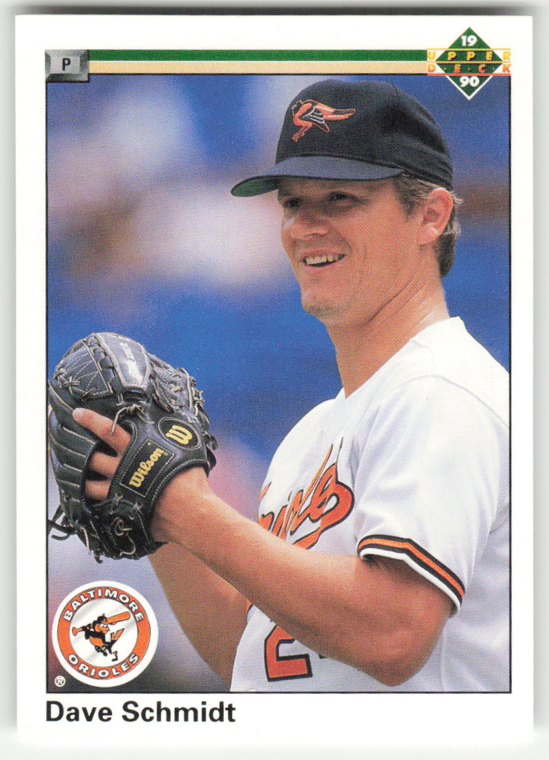 Dave Schmidt #641/800 Upper Deck Baseball Non-Foil English