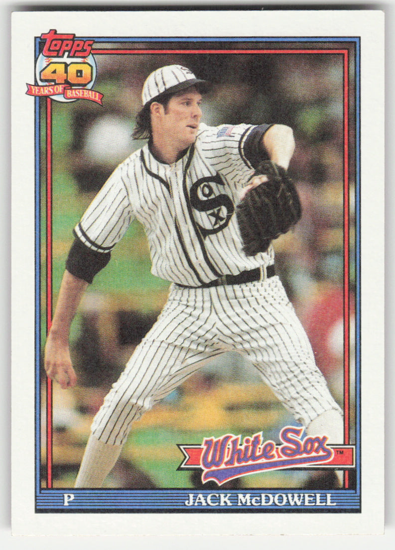 Jack McDowell #219/792 Topps Baseball Non-Foil English