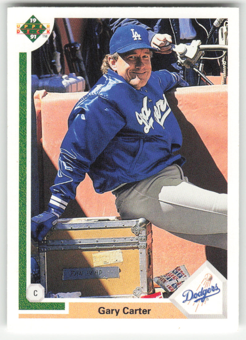 Gary Carter #758/800 Upper Deck Baseball Non-Foil English