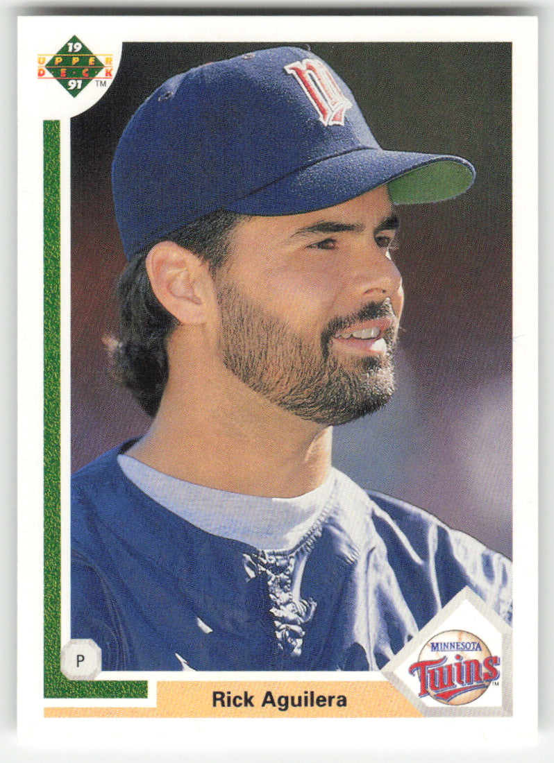 Rick Aguilera #542/800 Upper Deck Baseball Non-Foil English