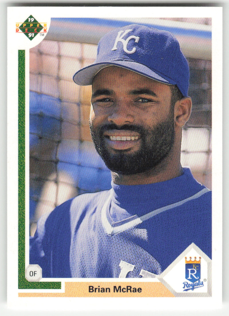 Brian McRae #543 Upper Deck Baseball Non-Foil English