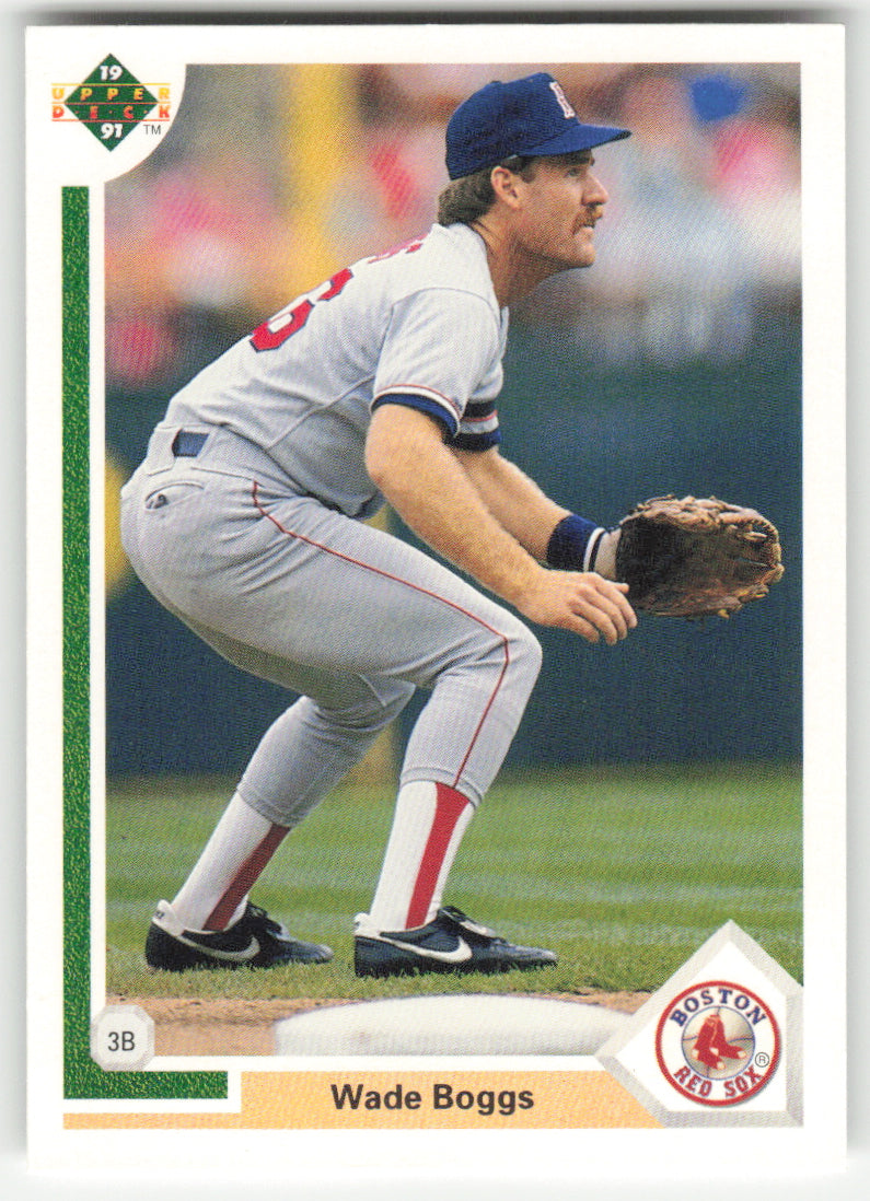 Wade Boggs #546/800 Upper Deck Baseball Non-Foil English