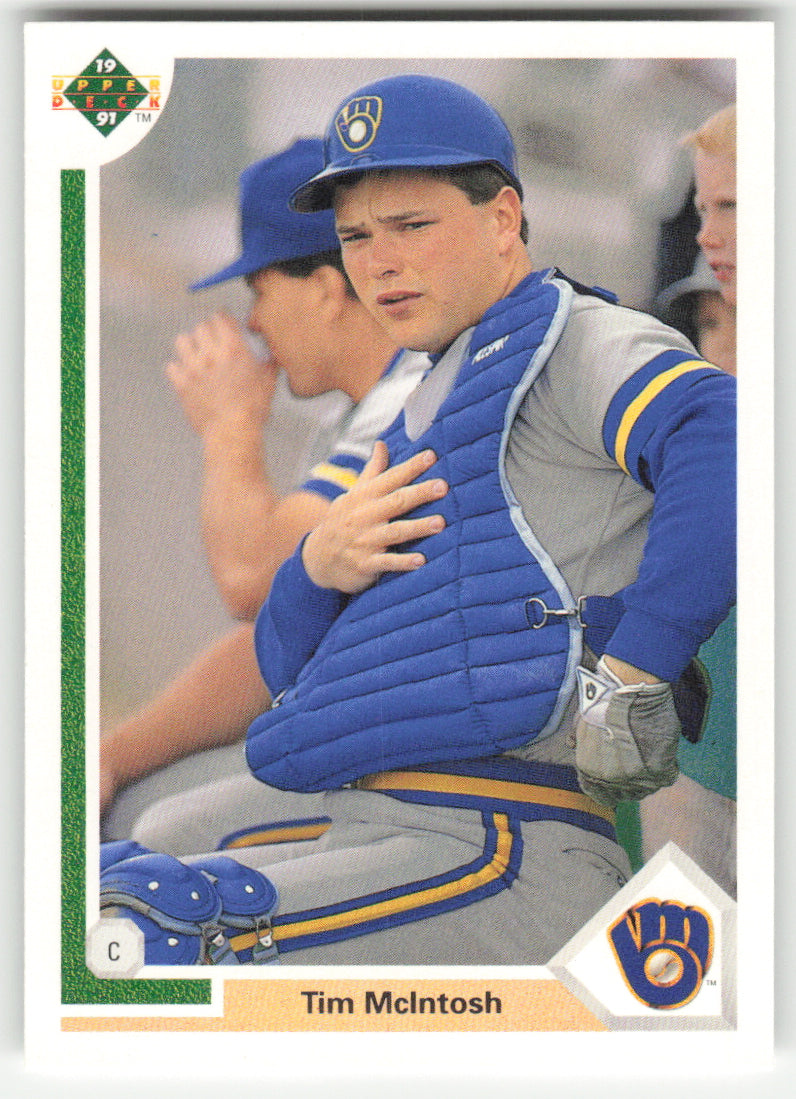 Tim McIntosh #547/800 Upper Deck Baseball Non-Foil English