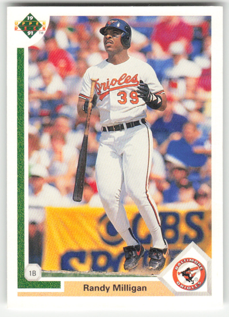Randy Milligan #548 Upper Deck Baseball Non-Foil English