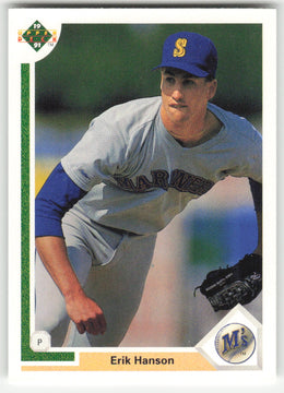 Erik Hanson #551/800 Upper Deck Baseball Non-Foil English