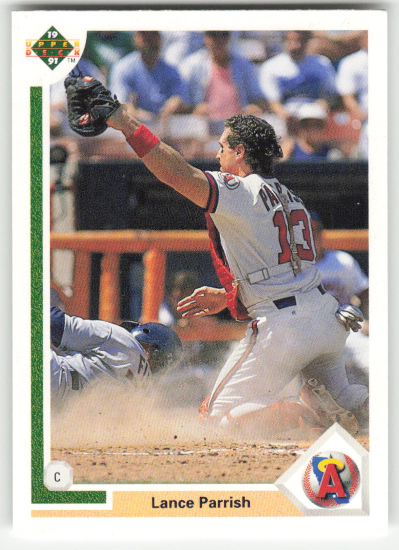 Lance Parrish #552/800 Upper Deck Baseball Non-Foil English