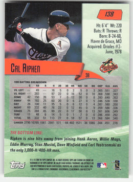 Cal Ripken #138 Non-Foil