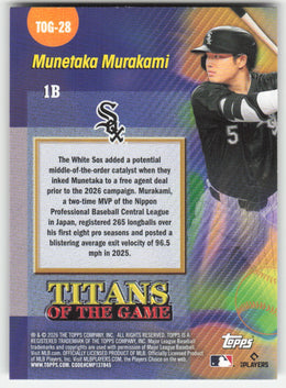 Munetaka Murakami #TOG-28 Non-Foil