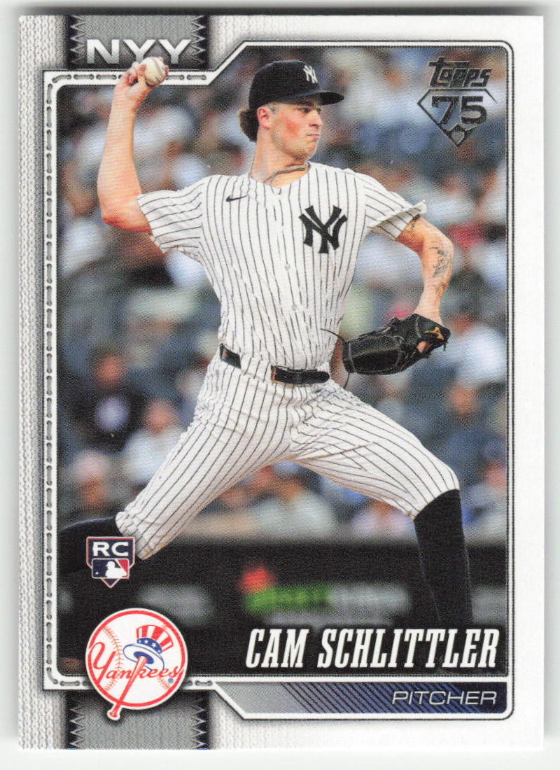 Cam Schlittler #111 Non-Foil