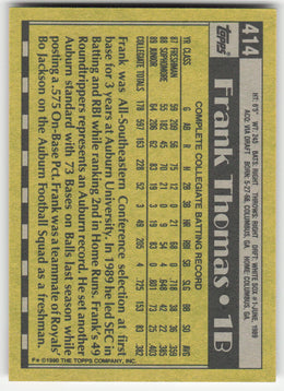 Frank Thomas #414/792 Non-Foil