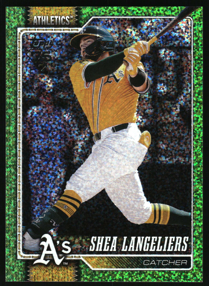 Shea Langeliers [Lime Green Confetti] #305 Non-Foil