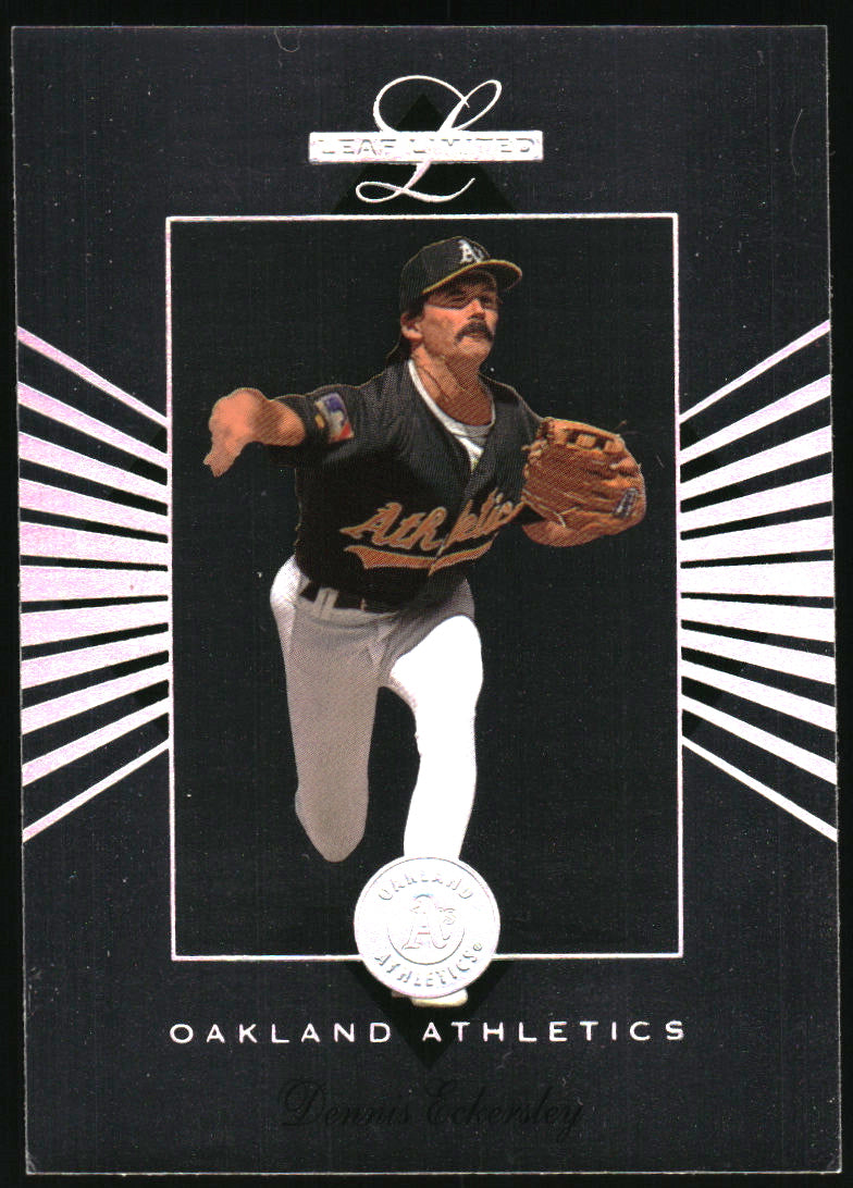 Dennis Eckersley #59 Leaf Limited Baseball Non-Foil English