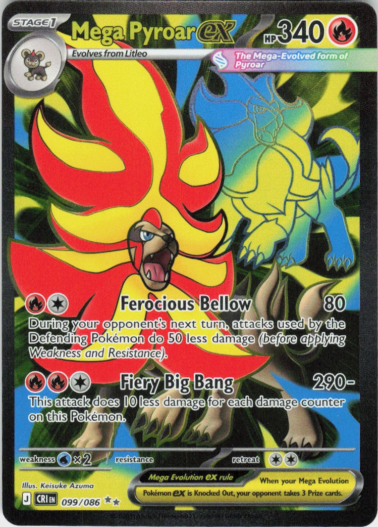 Mega Pyroar ex #99