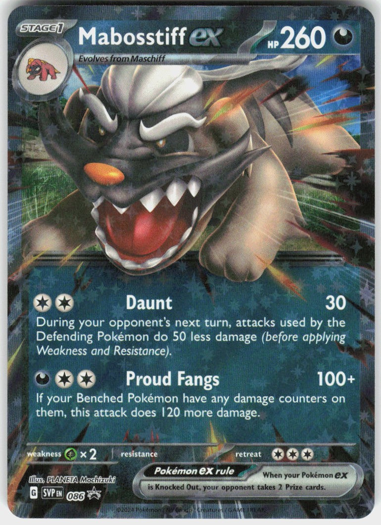 Mabosstiff ex #86 NM
