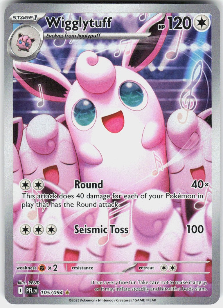Wigglytuff #105 NM