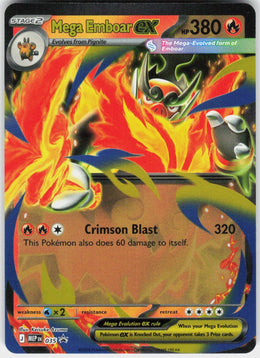 Mega Emboar ex #035 NM