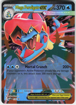 Mega Feraligatr ex #036 NM