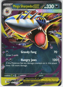 Mega Sharpedo ex #61 NM
