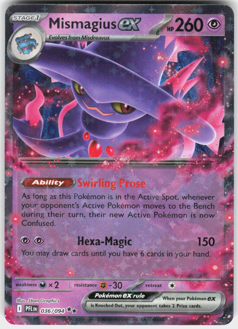Mismagius ex #36 NM