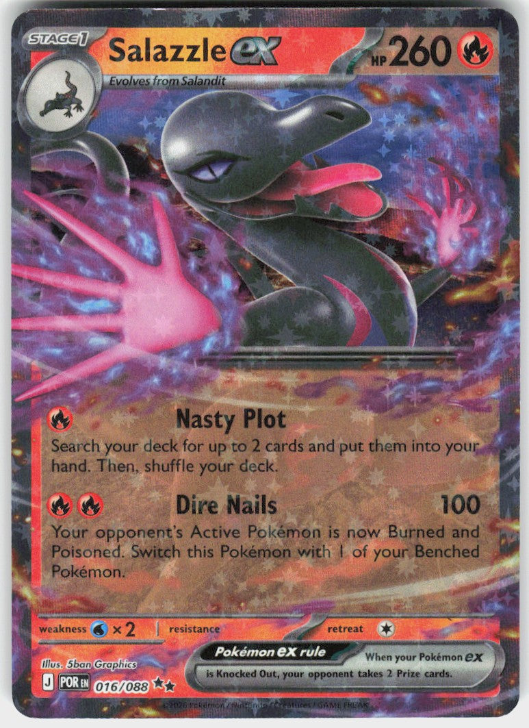 Salazzle ex #16 NM