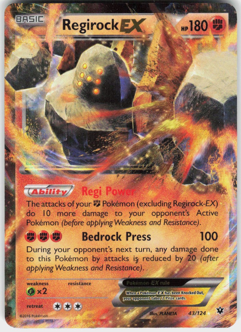 Regirock-EX #43 LP