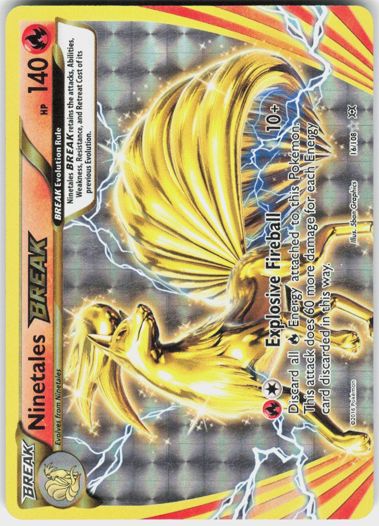 Ninetales BREAK #16 NM