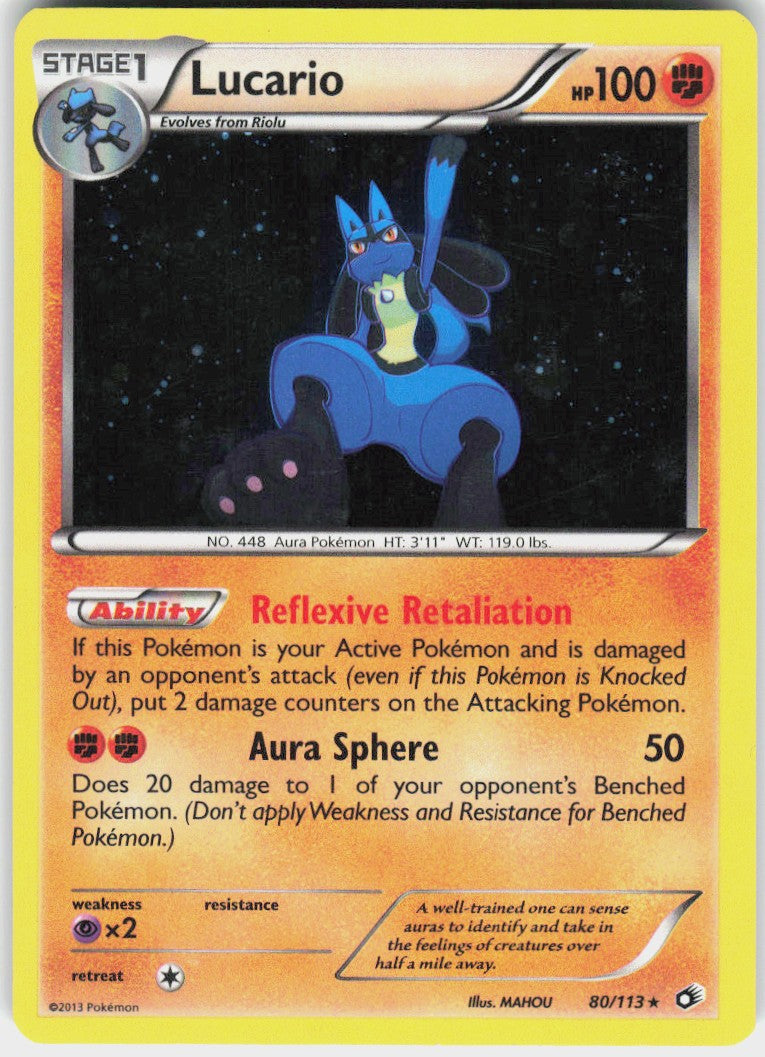 Lucario #80 NM