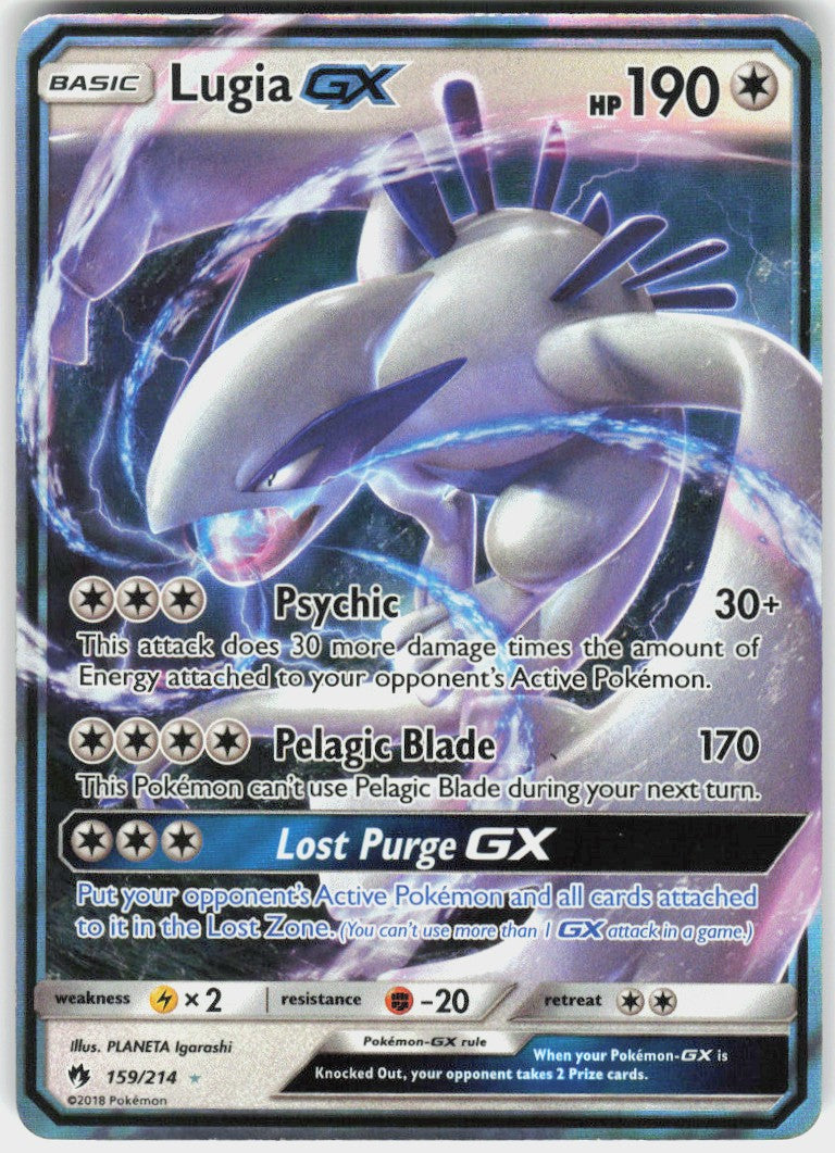 Lugia-GX #159 NM