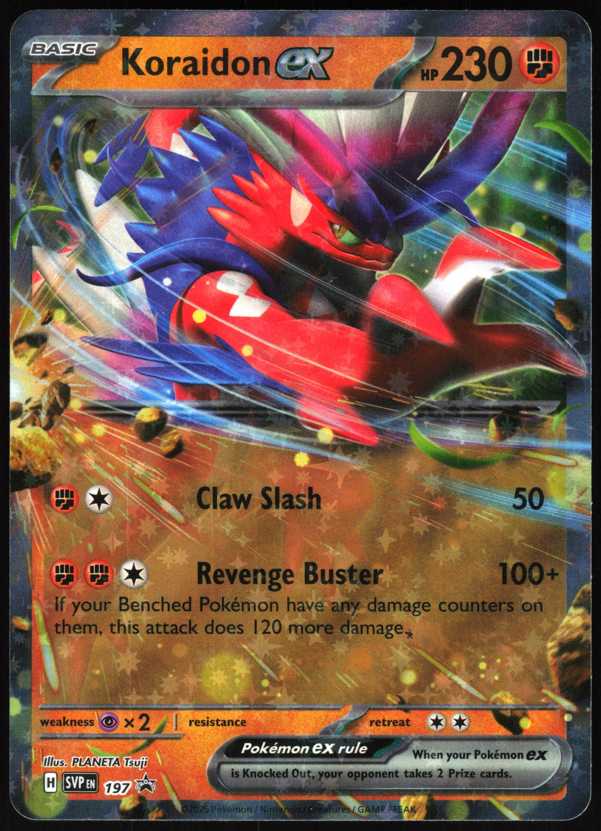 Koraidon ex #197 NM