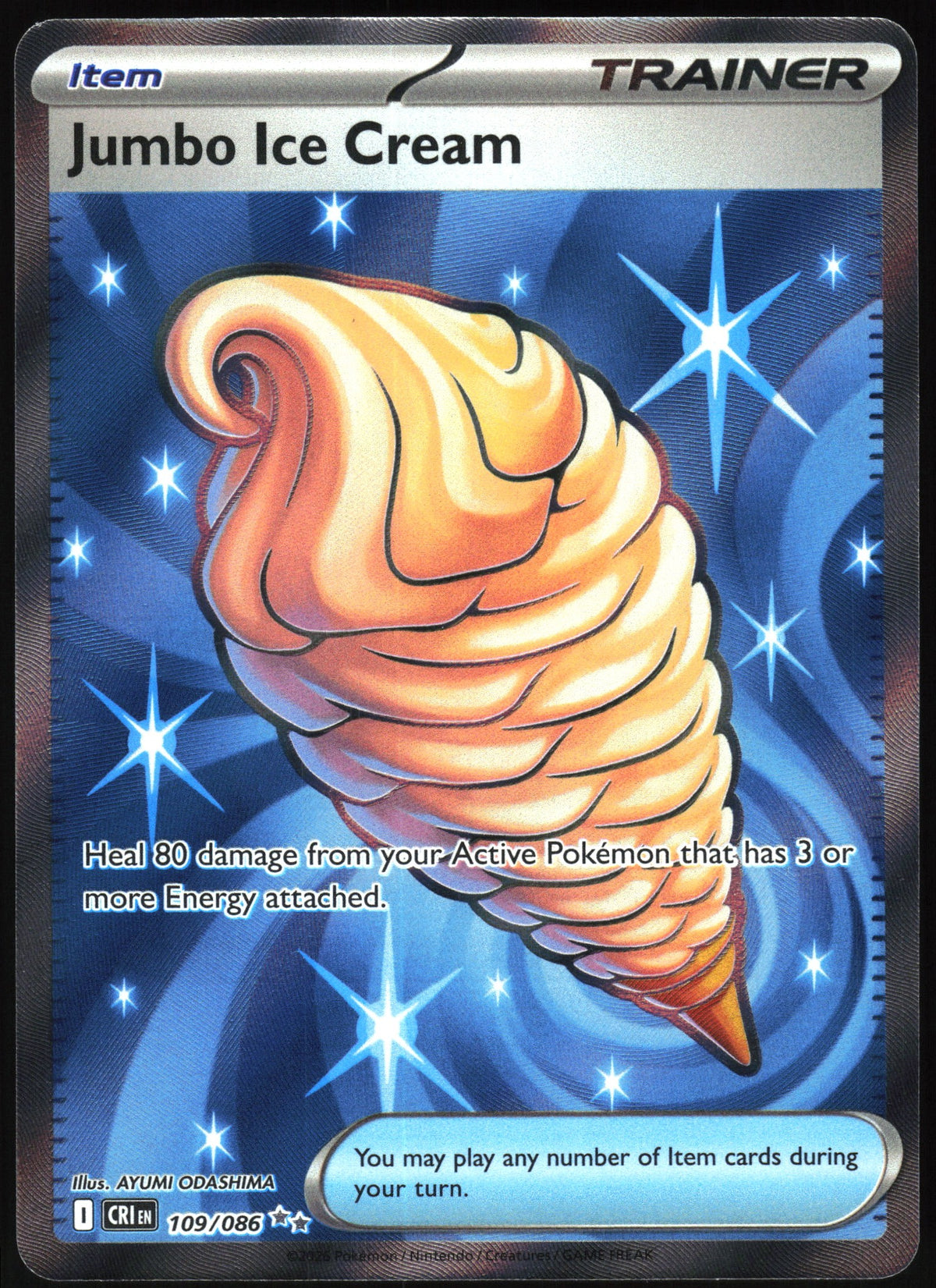 Jumbo Ice Cream #109 NM
