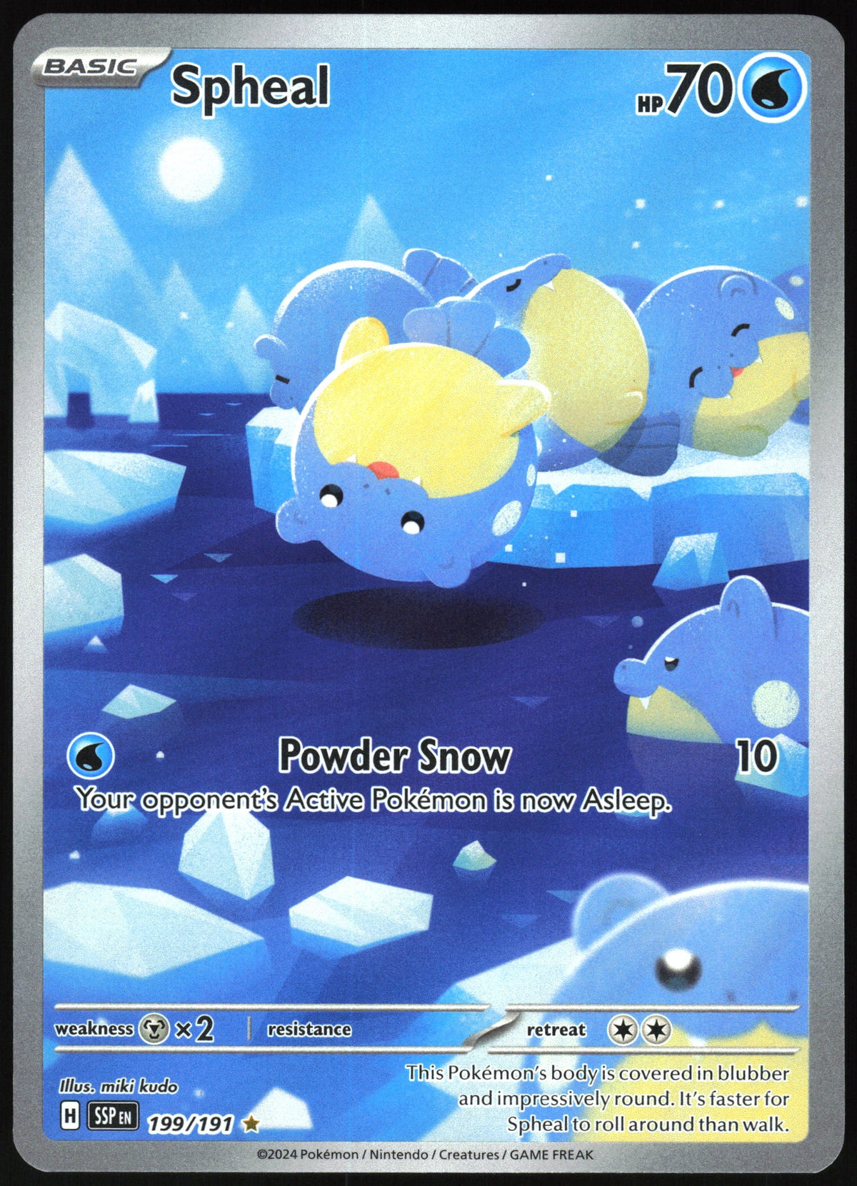 Spheal #199 NM