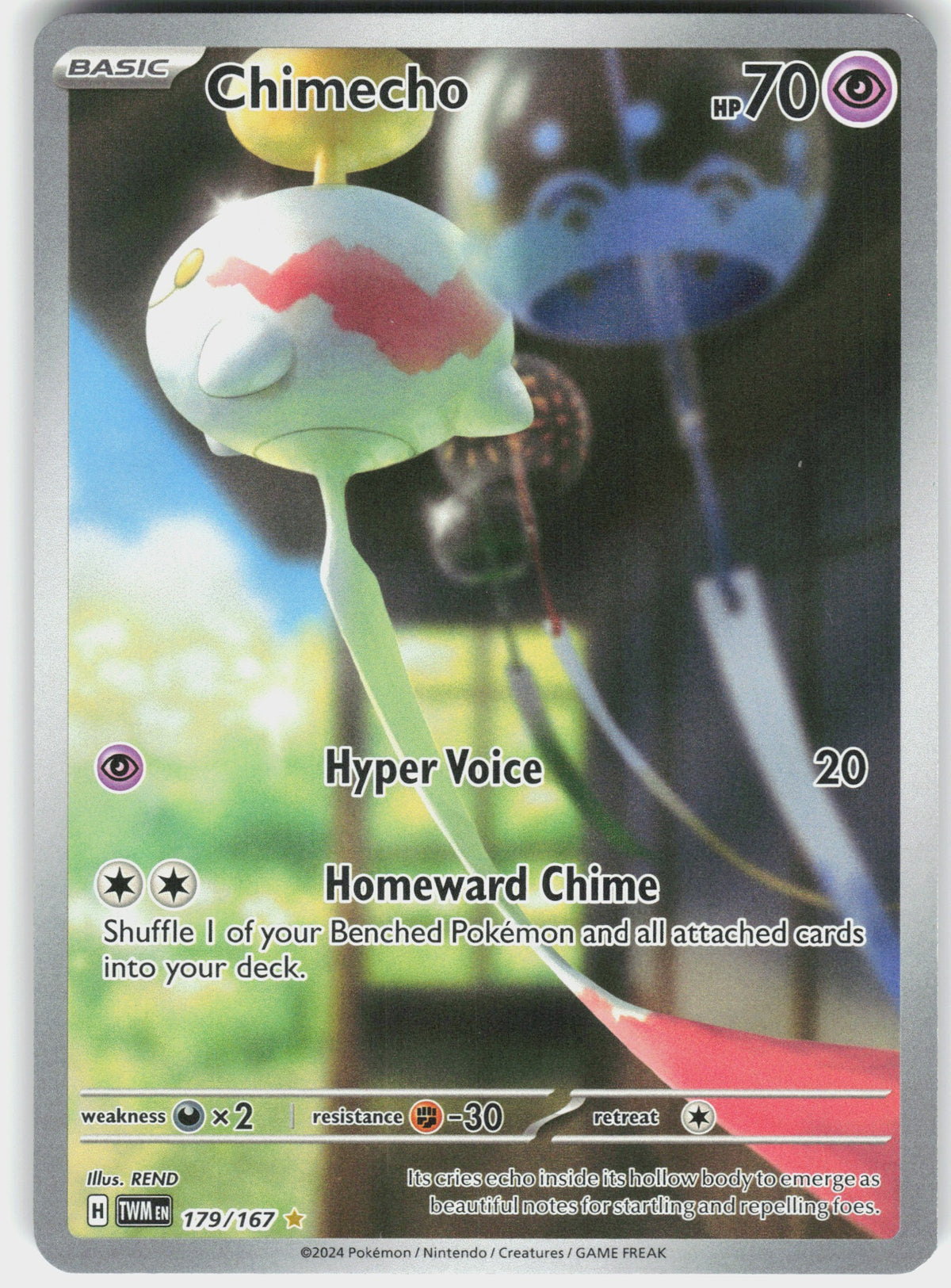 Chimecho #179 NM