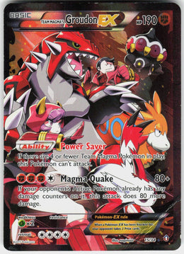 Team Magma's Groudon-EX #15