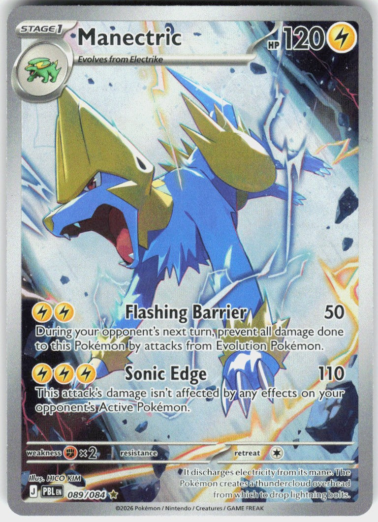 Manectric #89 NM