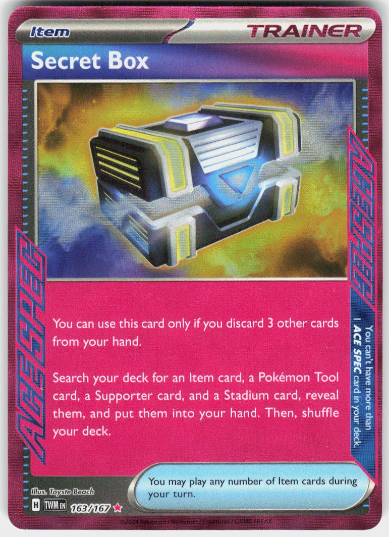 Secret Box #163 NM