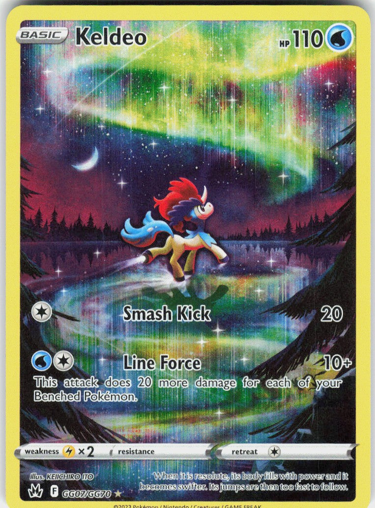 Keldeo #GG07 NM