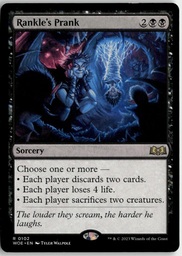 Rankle's Prank - Wilds of Eldraine #102 - Near Mint - Normal