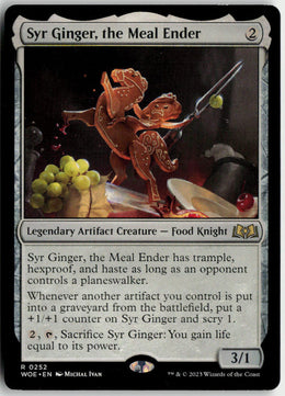Syr Ginger, the Meal Ender - Wilds of Eldraine #252 - Near Mint - Normal